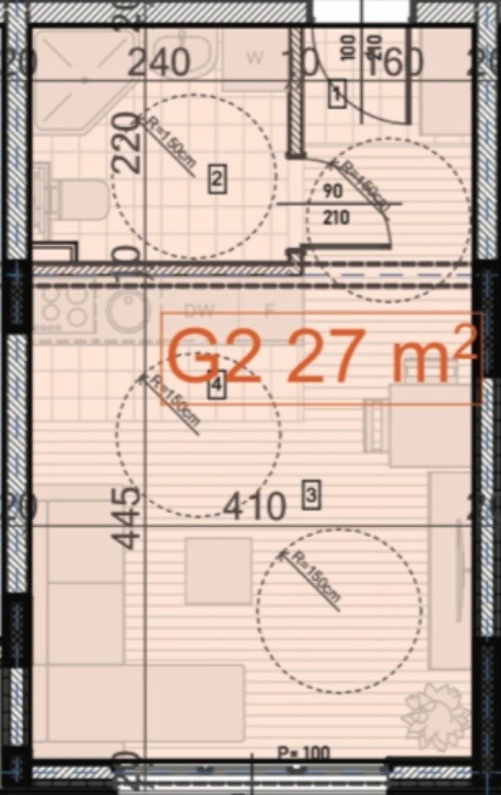 Prodaje se garsonjera 27m2 u izgradnji, Zabjelo, Podgorica